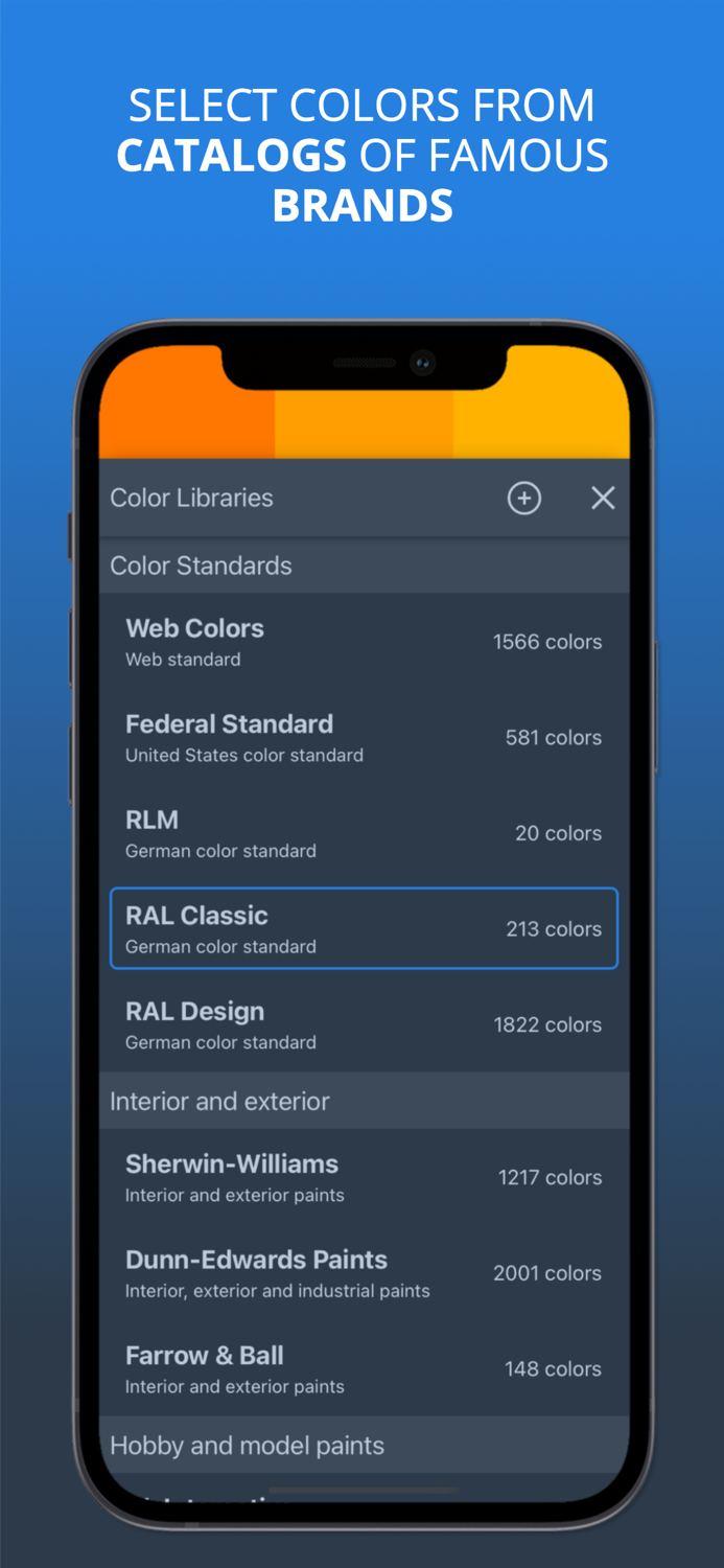 Trycolors - mix colors