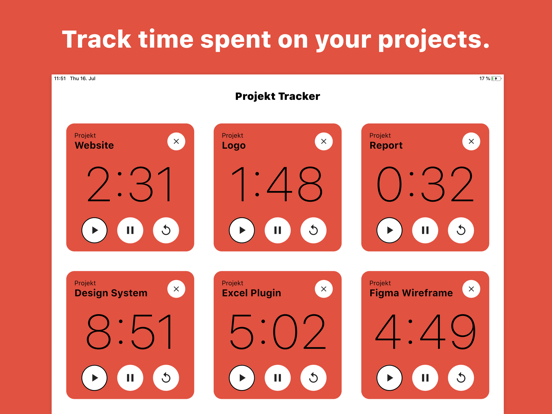 Screenshot #6 pour Projekt Tracker