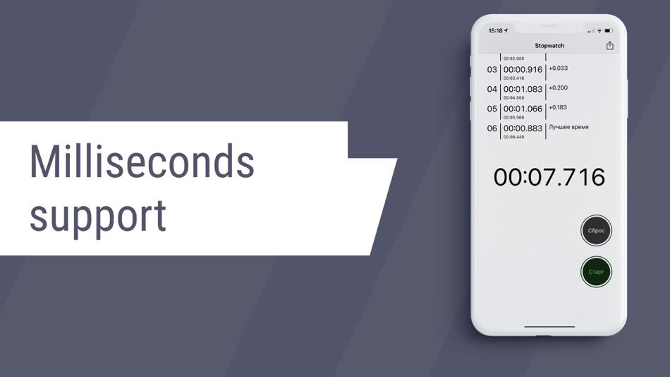 #2. Stopwatch for hiit&tabata (iOS) By: Pavel Ilin