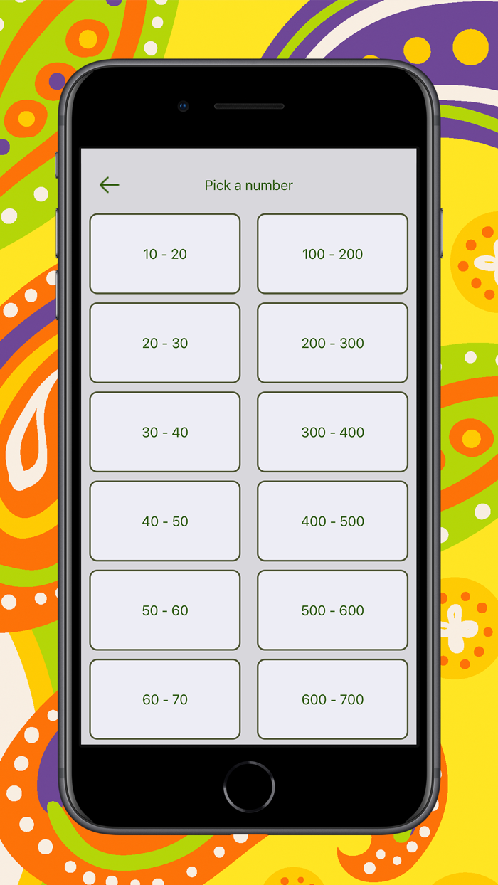 Numbers in Tamil language