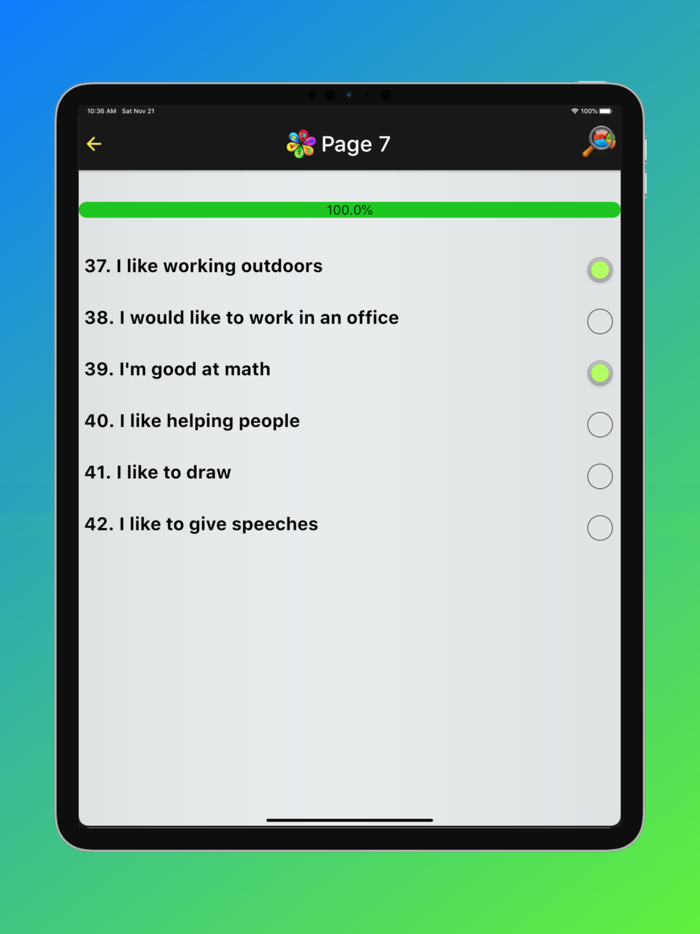Holland Codes - RIASEC Test