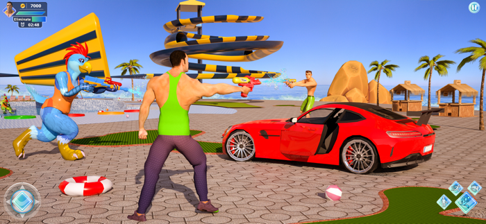 Paintball Shooting Water Game