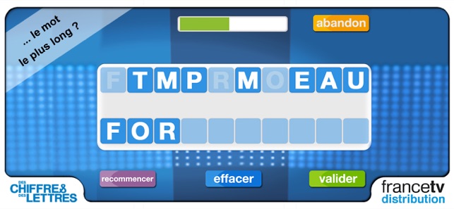 mots de 7 lettres commencant par co