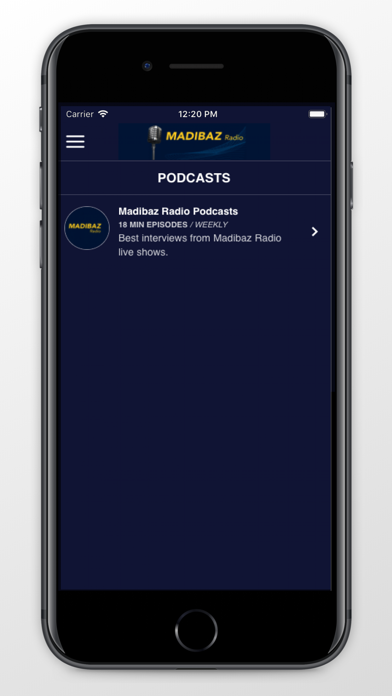 Madibaz Radio iPhone screenshot