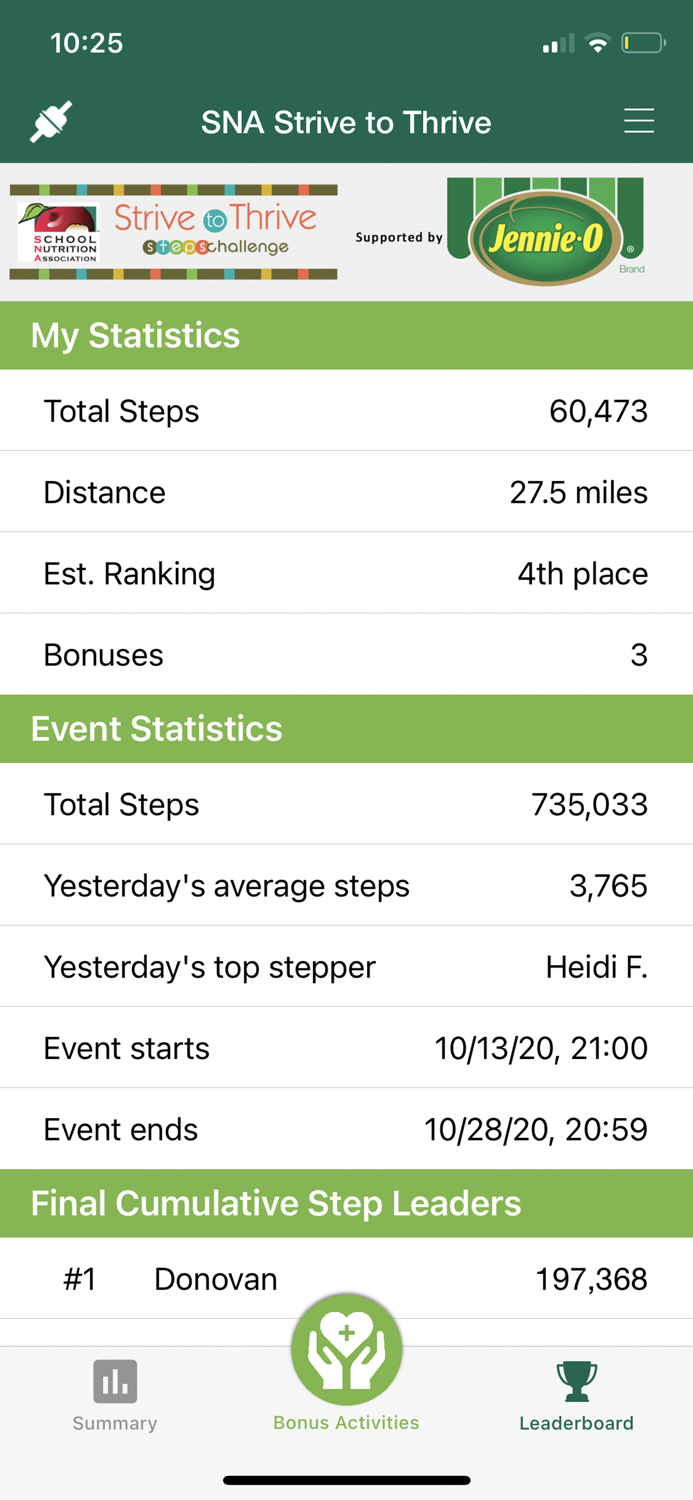 SNA Strive to Thrive