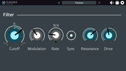 Yukawa - AUv3 Plugin ... screenshot1