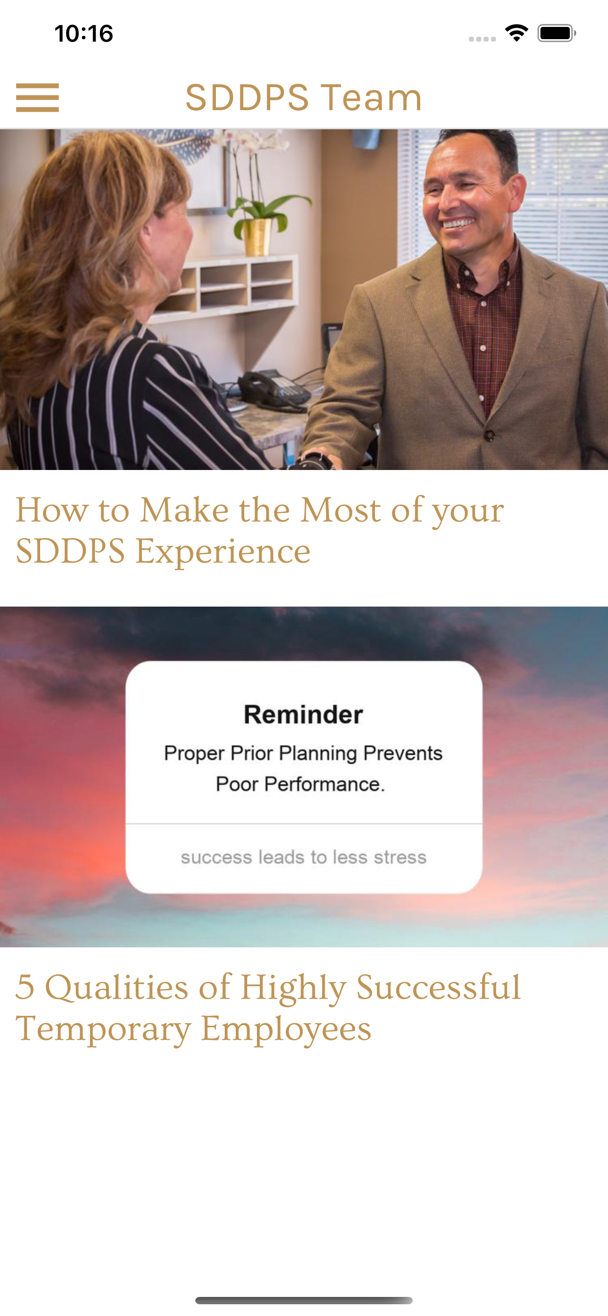 SDDPS Team