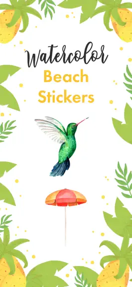 Game screenshot The Watercolor Beach Stickers mod apk