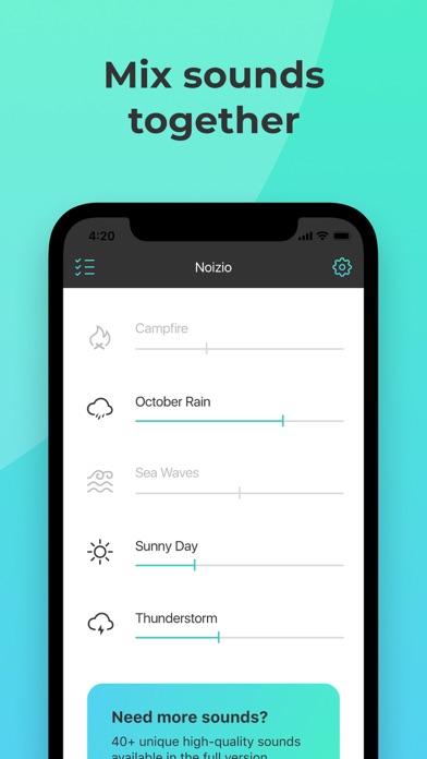 Noizio Lite - Calm, Meditate Screenshot