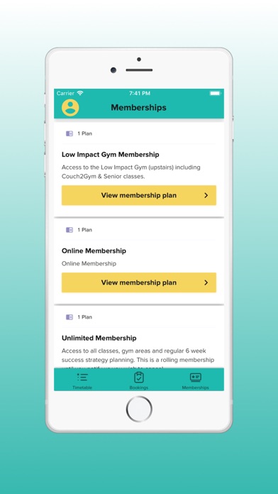 All About Me Fitness Screenshot