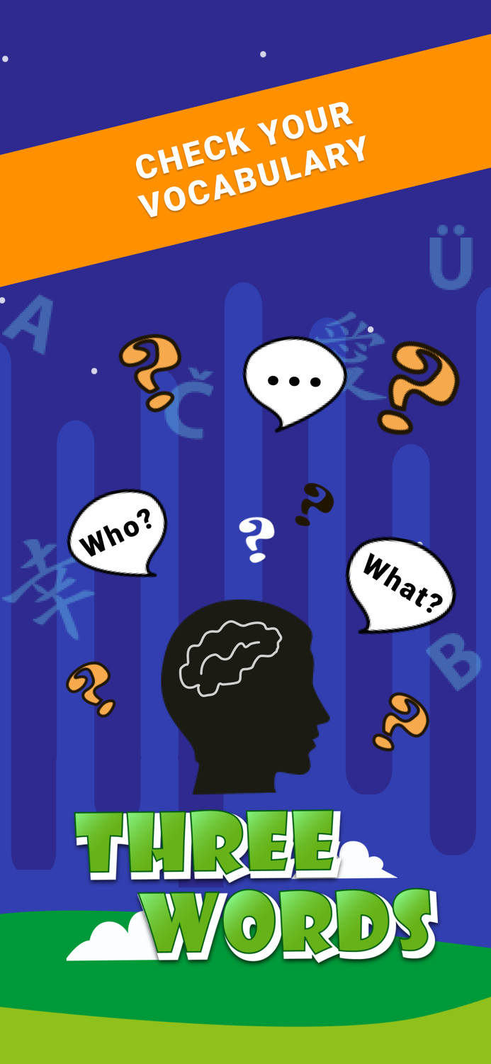 Three Words - Brain games