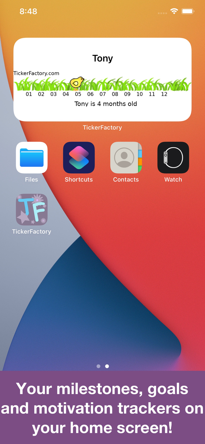 Ticker Factory Widget