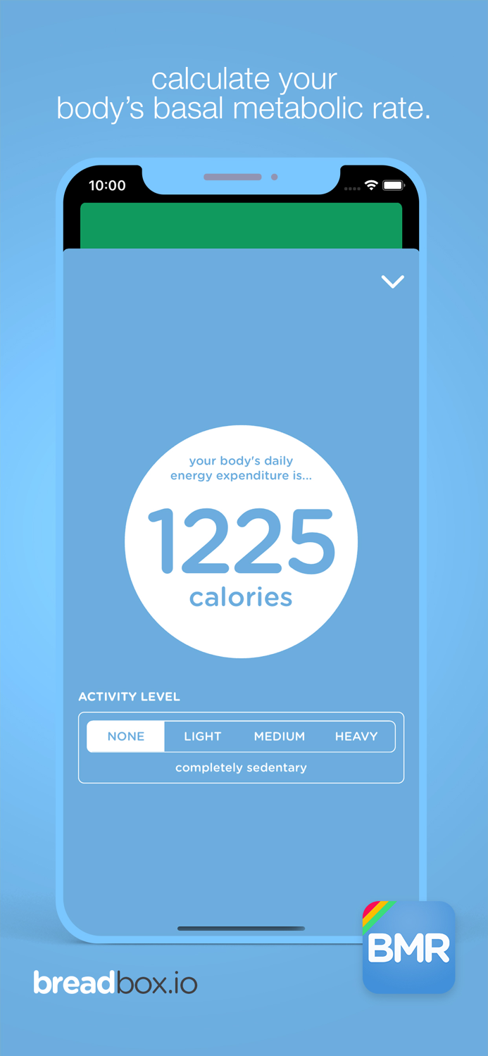 Basal Metabolic Rate Calc