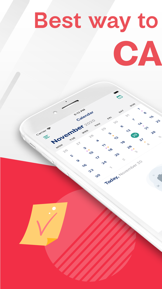 #1. Calendar Planner Work Schedule (iOS) 由: tv remote screen mirroring llc