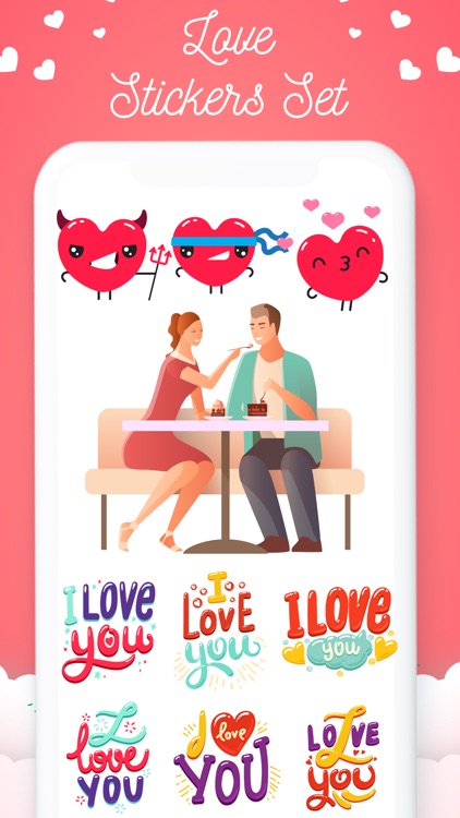 Love Stickers for iMessage!! screenshot-3