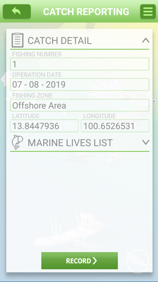 #4. eACDS-Catch Report Hybrid (iOS) By: SEAFDEC