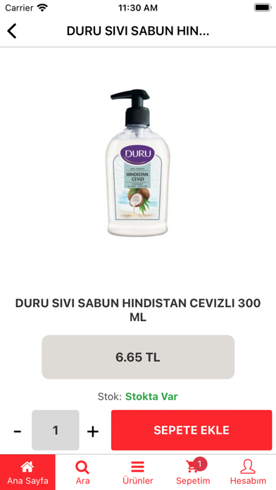 KarpaSanalMarket Screenshot