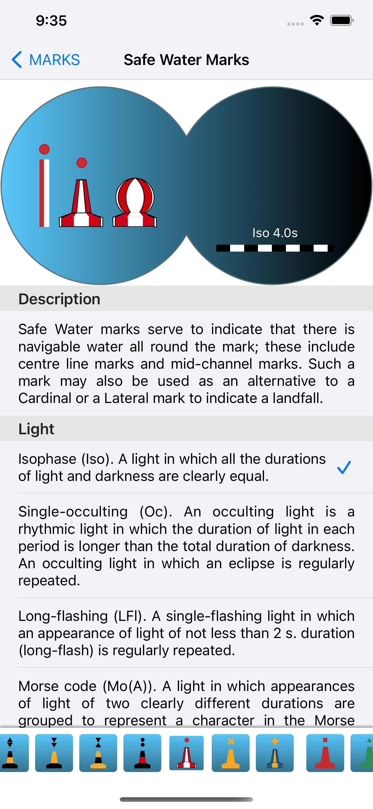 Navigation Marks