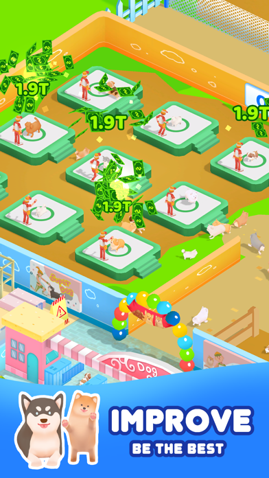 Idle Dog Training School Screenshot