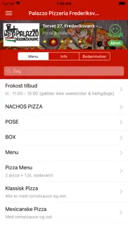 palazzo pizzeria frederiksvark iphone screenshot 1