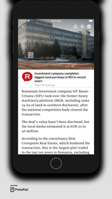 Romania Insider daily news screenshot