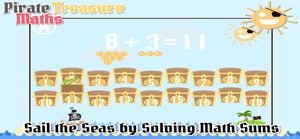 Pirate Treasure Maths screenshot #2 for iPhone