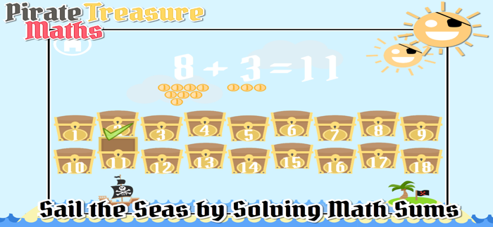 Pirate Treasure Maths