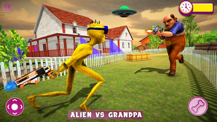 Scary Green Aliens Escape Mod