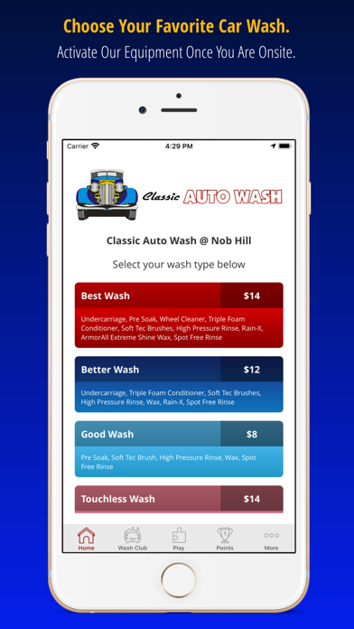 Classic Auto Wash Screenshot