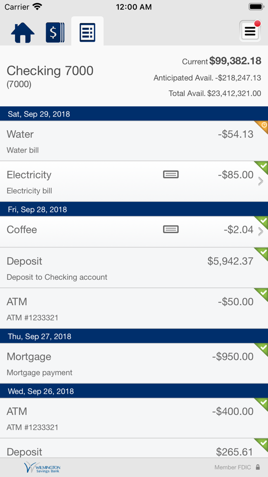 #5. WSB Business Banking (iOS) By: Wilmington Savings Bank Mobile