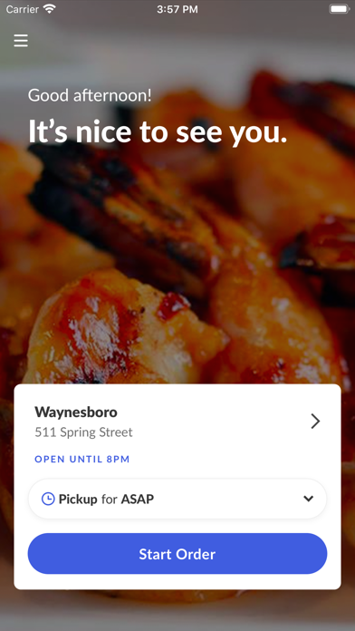 Blue Crab Grill Screenshot