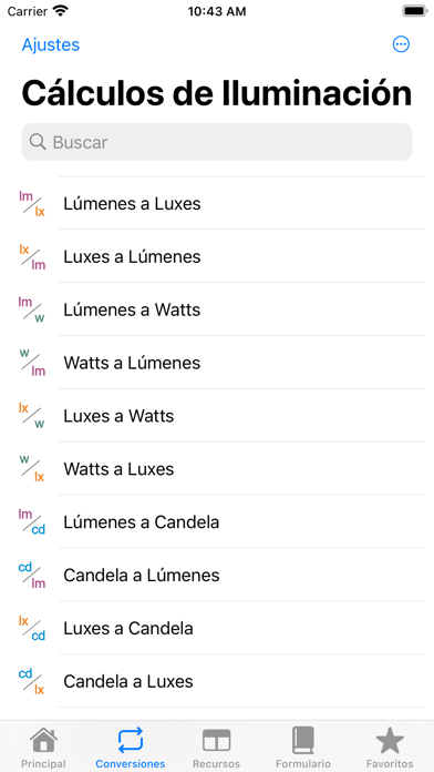 Cálculos de Iluminación