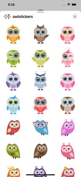 Game screenshot Owl Sticker Collection mod apk