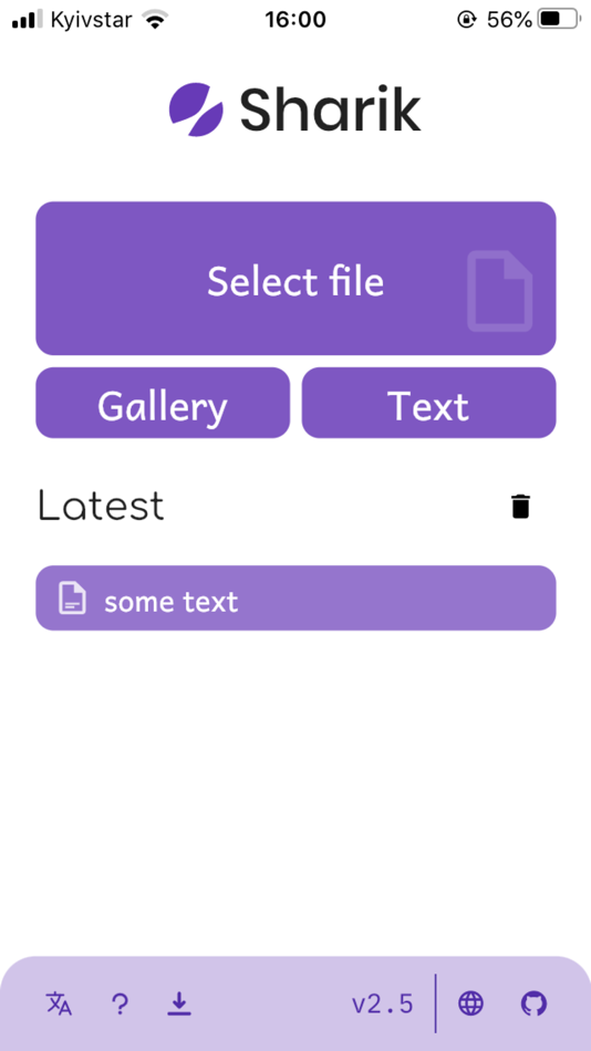 #1. Sharik - file sharing via WiFi (iOS) 由: Oleksandr Motliuk