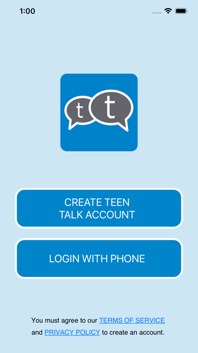 Teen Talk: Teens support Teens Screenshot