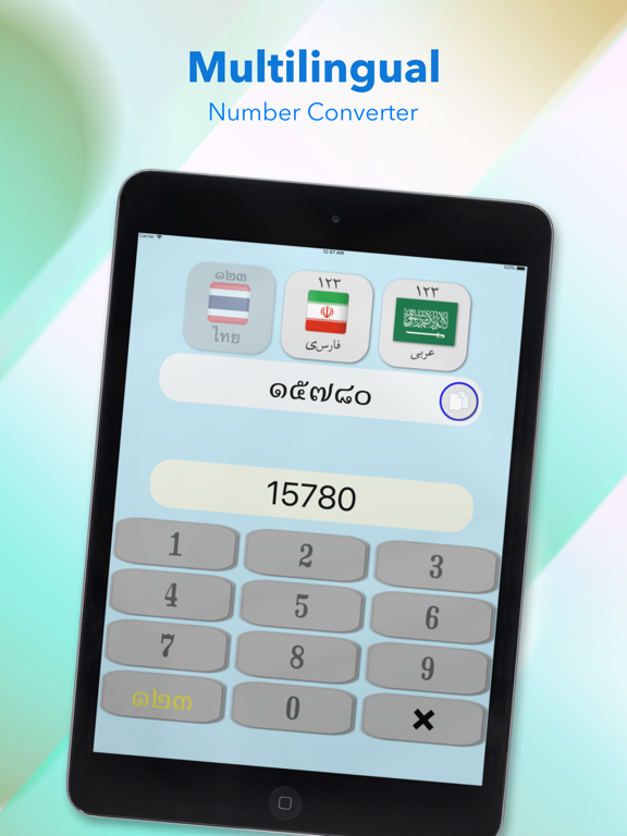 Multilingual Number Converter screenshot 3