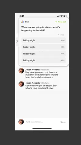 Game screenshot Tellum: Drop-in chats & polls hack