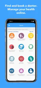 trakMD: Find & Book Doctors screenshot #2 for iPhone