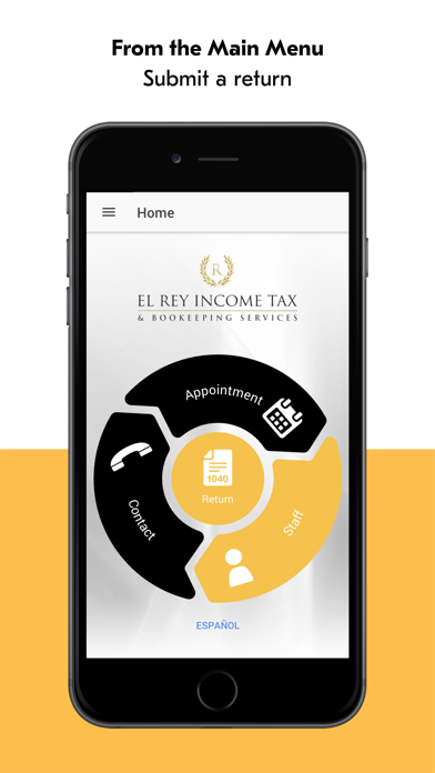 El Rey Income Tax Bookkeeping Screenshot