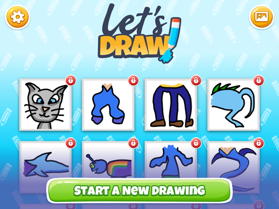 Screenshot #4 pour Let's Draw! - Drawing Game