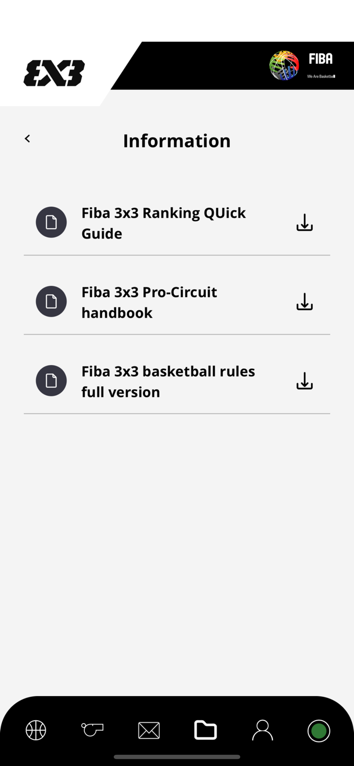 FIBA 3x3 Pro App