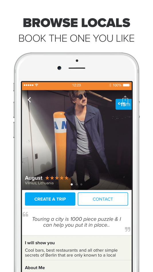 #2. Showaround - Find a Local (iOS) 由: IT Benefits