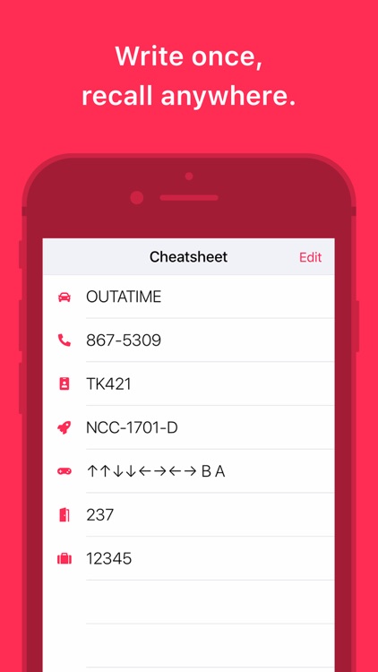 Cheatsheet Notes