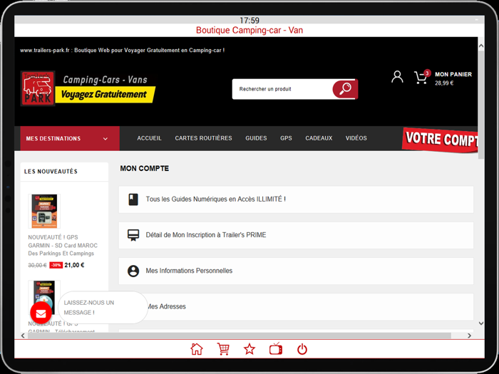 Boutique Camping car Van