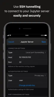 juno connect: jupyter client iphone screenshot 3