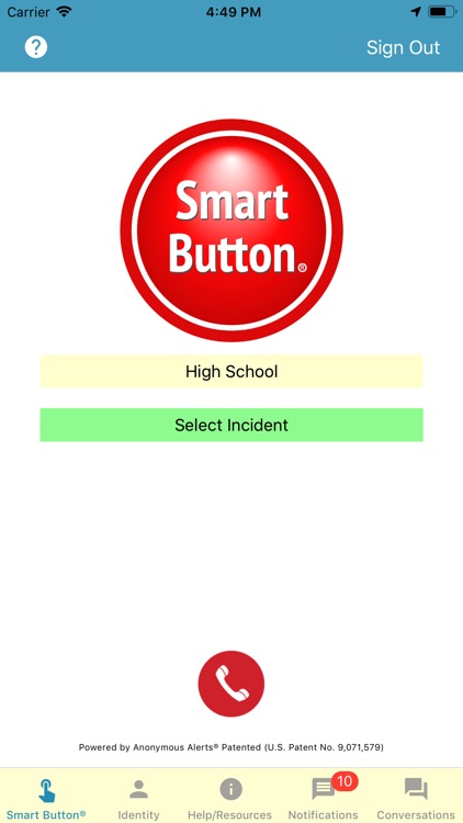 Smart Button Panic Button