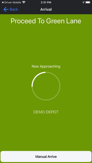 Driver Mobility Screenshot