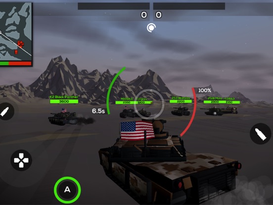 Screenshot #4 pour Batailles de à sable poly tank