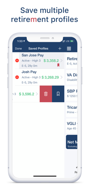 ‎Military Retire Pay Screenshot