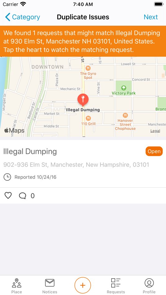 #5. Manchester NH, Connect (iOS) By: City of Manchester, NH